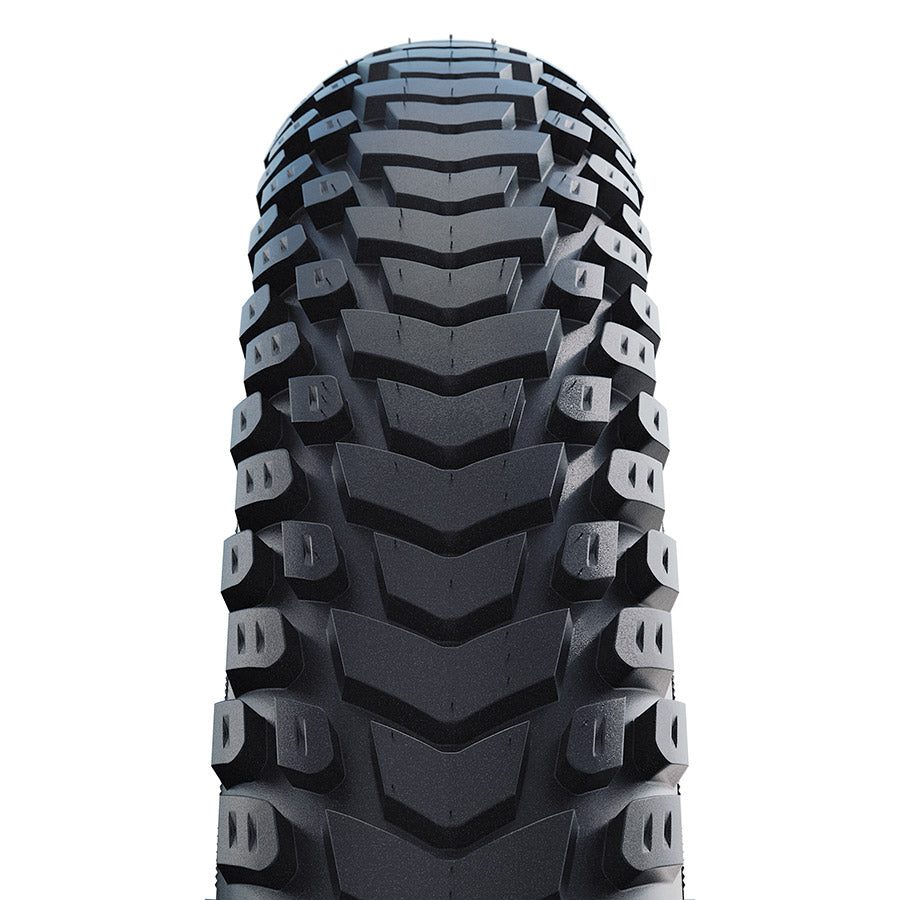 Schwalbe, Marathon Mondial, Hybrid Tire, 26''x2.00, Wire, Clincher, Endurance, RaceGuard, 67TPI, Black