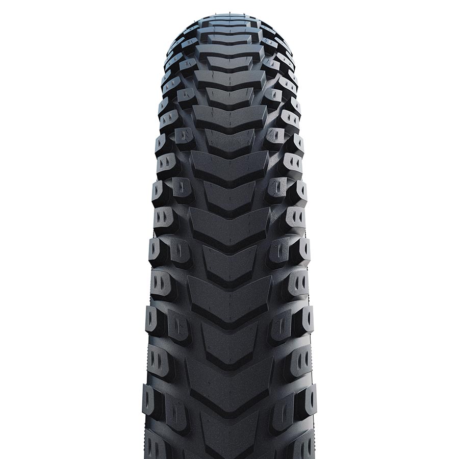 Schwalbe, Marathon Mondial, Hybrid Tire, 26''x2.00, Wire, Clincher, Endurance, RaceGuard, 67TPI, Black