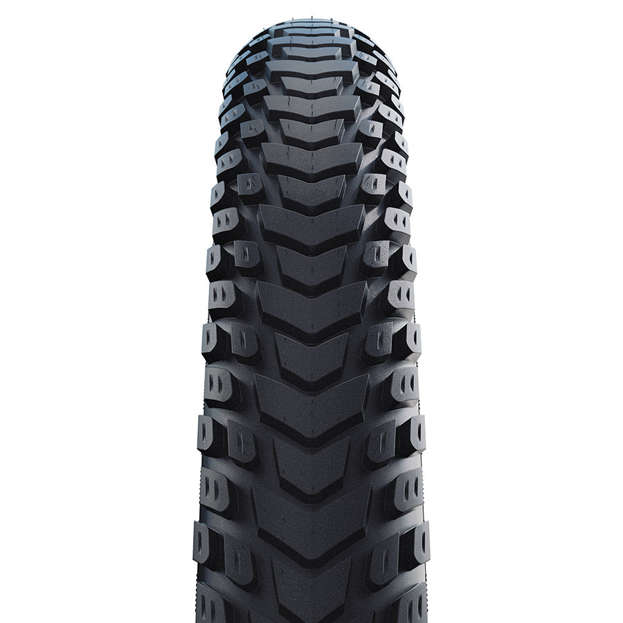 Schwalbe, Marathon Mondial, Hybrid Tire, 26''x2.00, Wire, Clincher, Endurance, RaceGuard, 67TPI, Black