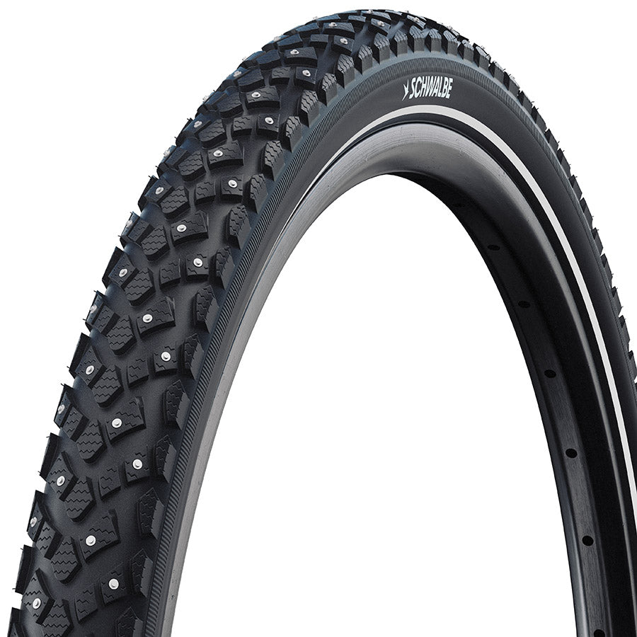 Schwalbe, Marathon Winter Plus, Tire, 26''x1.75, Wire, Clincher, Winter, SmartGuard, 67TPI, Black