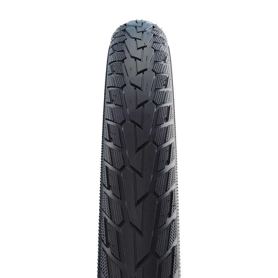 Schwalbe, Road Cruiser, Mountain Tire, 27''x1-1/4, Wire, GreenCompound, K-Guard, 50TPI, Gumwall