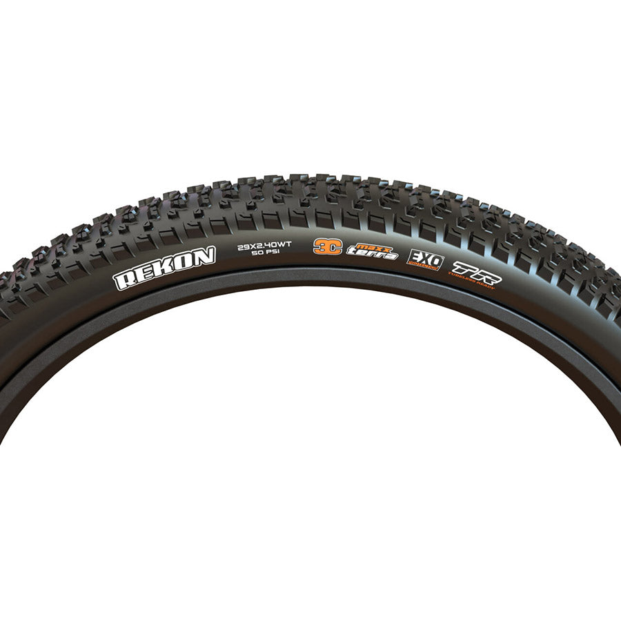 Maxxis, Rekon, Mountain Tire, 29''x2.25, Folding, Tubeless Ready, 3C Maxx Speed, EXO, 120TPI, Black