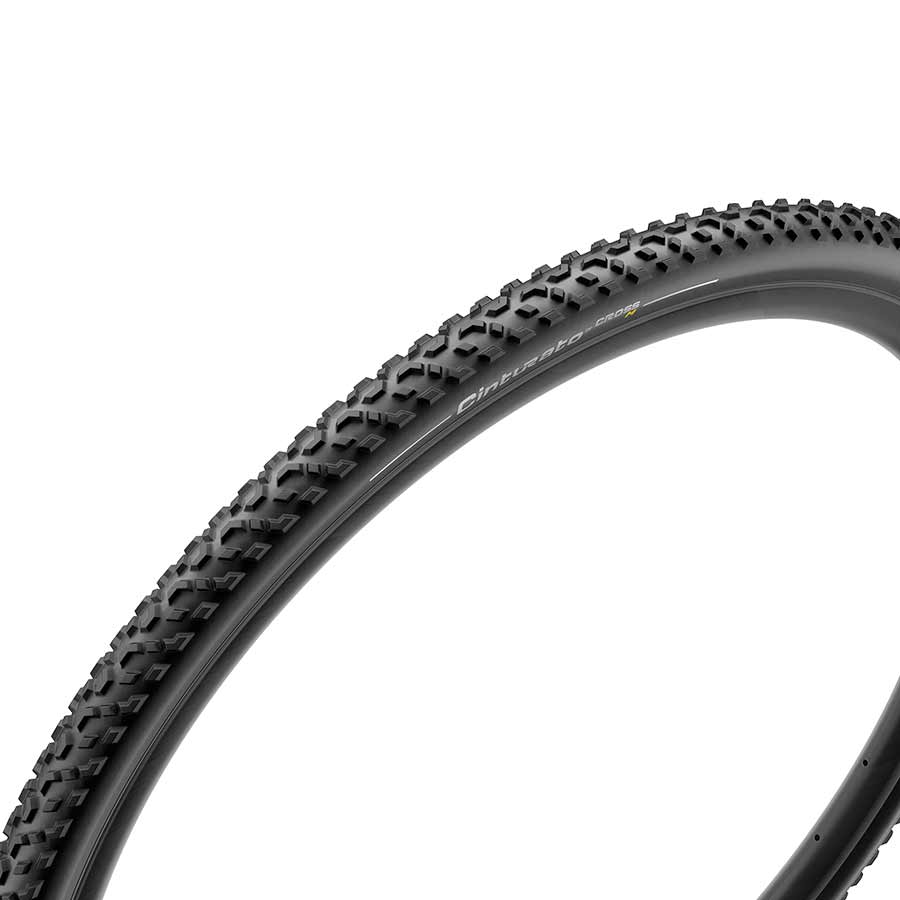 Pirelli, Cinturato Cross M, Gravel Tire, 700x33C, Folding, Tubeless Ready, SpeedGrip, 127TPI, Black