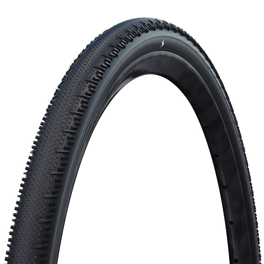 Schwalbe, G-One RS Pro, Gravel Tire, 700x45C, Folding, Tubeless Ready, Addix Race, Pro, 67TPI, Transparent Sidewall