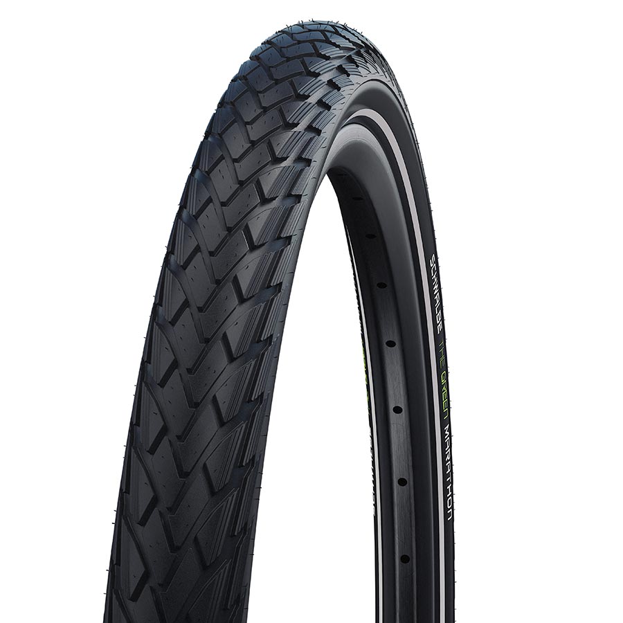 Schwalbe, Marathon Performance, Hybrid Tire, 700x25C, Wire, Clincher, Addix Eco, GreenGuard, 67TPI, Black