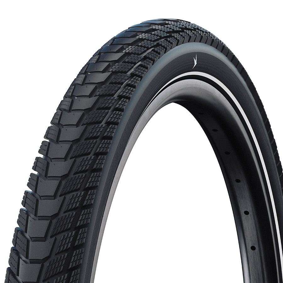 Schwalbe, PICK-UP, Hybrid Tire, 26'' x  2.35, Wire, Clincher, Addix E, Super Defense, 2 x 67 EPI, Black