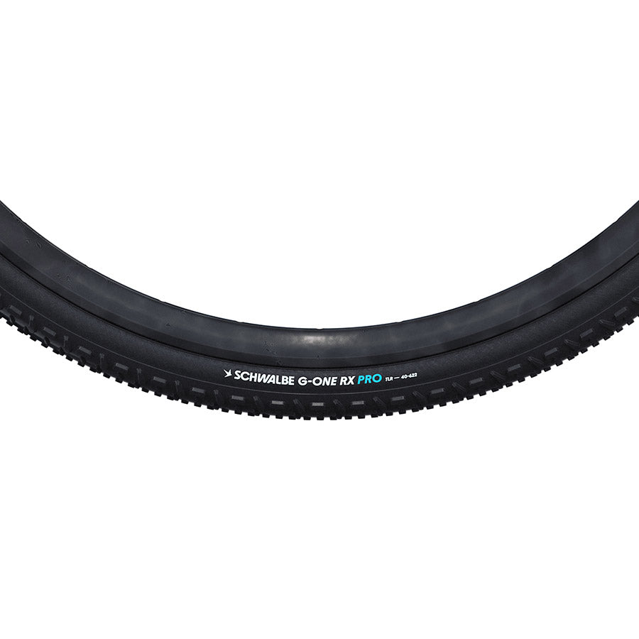 Schwalbe, G-One RX Pro, Gravel Tire, 28x1.50, Folding, Tubeless Ready, Addix Race, Pro, 67TPI, Transparent Sidewall