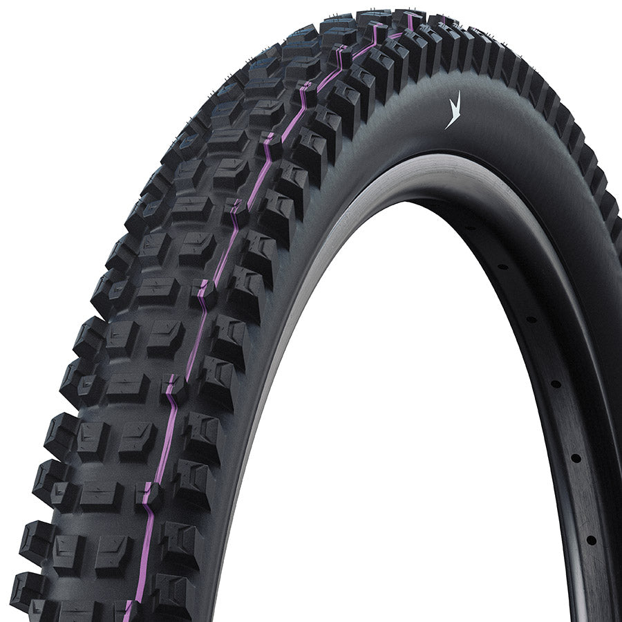 Schwalbe, Albert Gravity Pro, Mountain Tire, 29''x2.50, Folding, Tubeless Ready, Addix Soft, Gravity Pro - Radial, 67TPI, Black