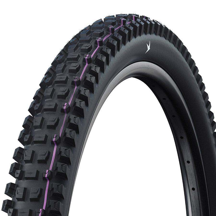 Schwalbe, Albert Gravity Pro, Mountain Tire, 29''x2.50, Folding, Tubeless Ready, Addix Soft, Gravity Pro - Radial, 67TPI, Black