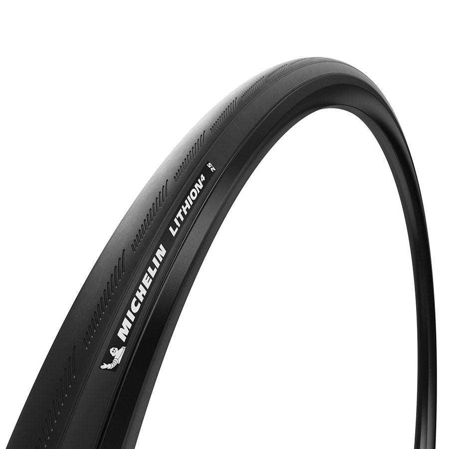 Michelin, Lithion 4 Black TS, Road Tire, 700x25C, Folding, Clincher, MAGI-X, Black