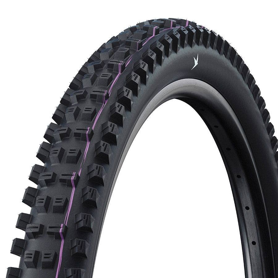Schwalbe, Tacky Chan Gravity Pro, Mountain Tire, 29x2.40, Folding, Clincher, Ultra Soft, Gravity Pro - Diagonal, 2x67TPI, Black