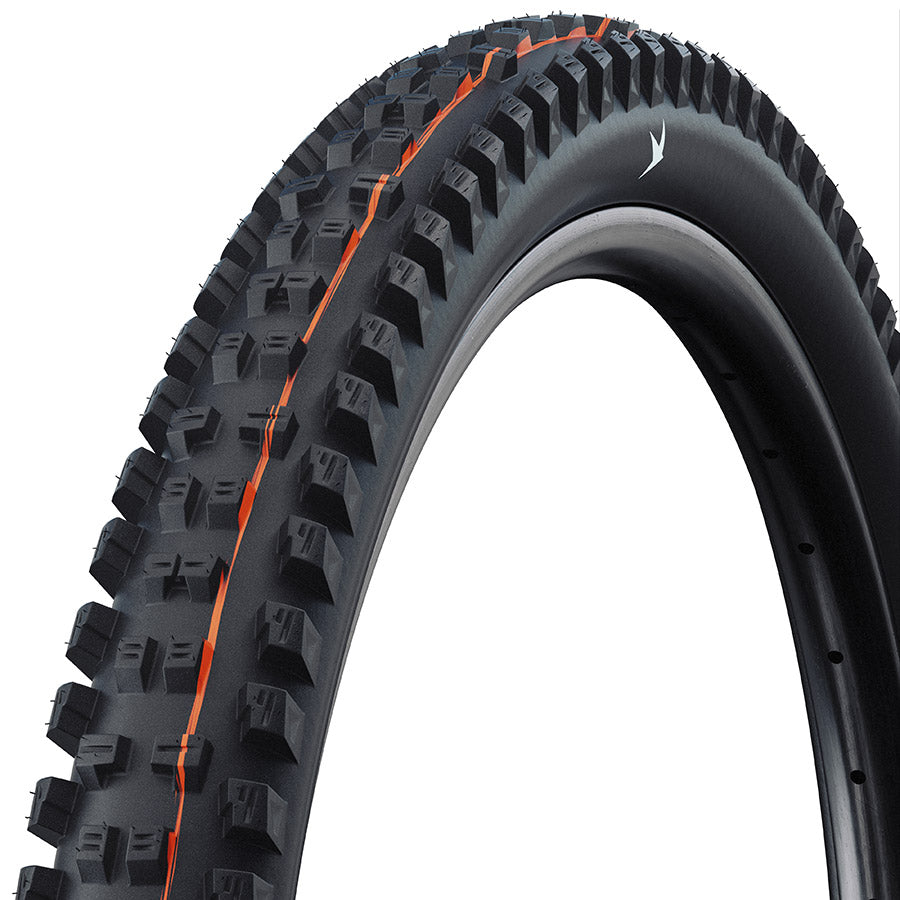 Schwalbe, Tacky Chan Gravity, Mountain Tire, 27.5x2.40, Folding, Clincher, Soft, Diagonal, 2x50TPI, Black