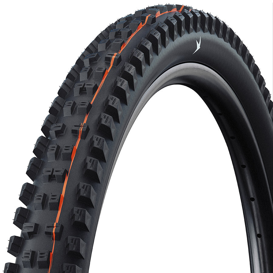 Schwalbe, Tacky Chan Race Pro, Mountain Tire, 29x2.40, Folding, Clincher, Soft, Diagonal, 67TPI, Black
