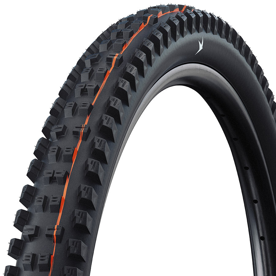 Schwalbe, Tacky Chan Trail Pro, Mountain Tire, 29x2.40, Folding, Clincher, Ultra Soft, Trail Pro - Diagonal, 67TPI, Black