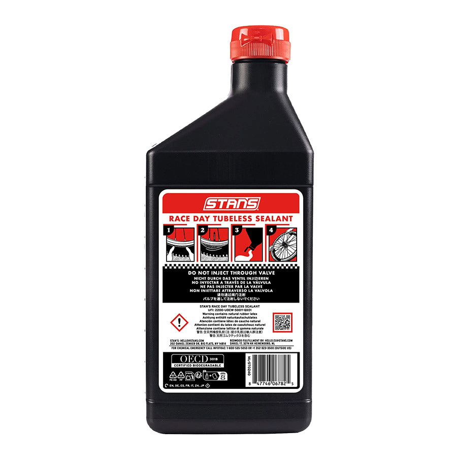 Stans No Tubes, Race Day Sealant, Tubeless Sealant, 1000ml