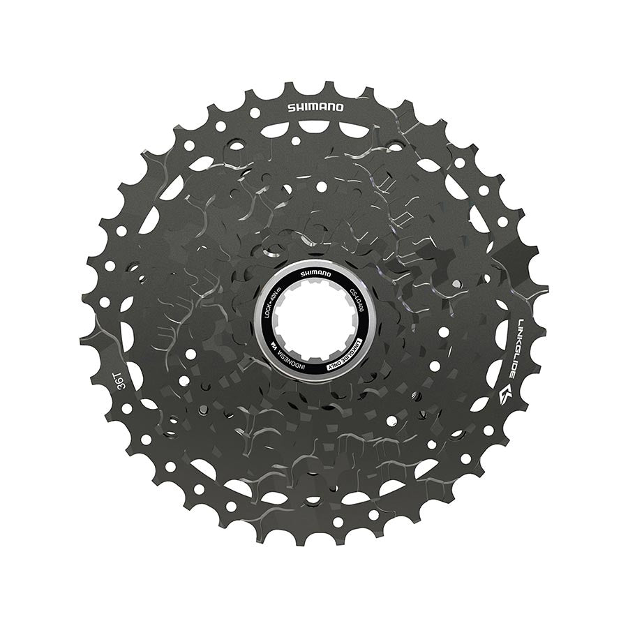 Shimano CS-LG400-9 — Nickel plated