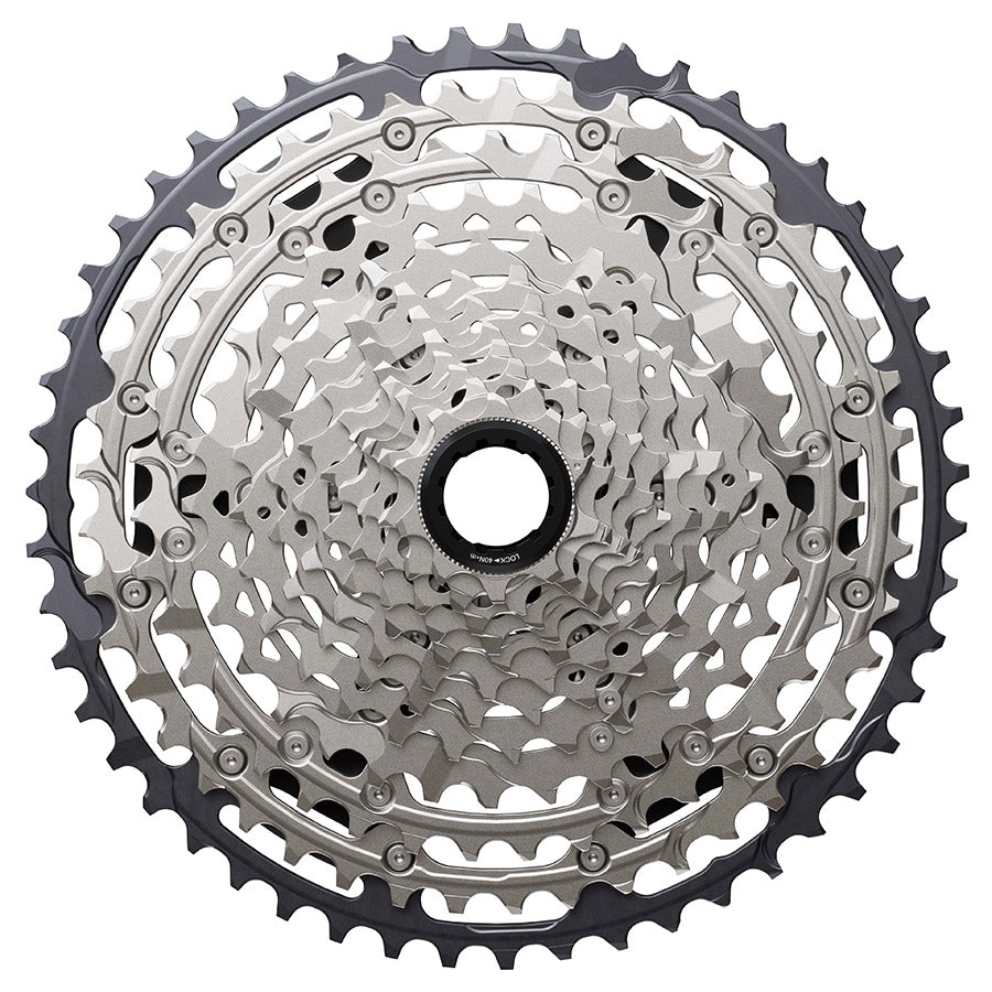 Shimano, Deore CS-M7200, Cassette, Chrome/Black, Speed: 12, 10-51T, MicroSpline, ICSM7200051