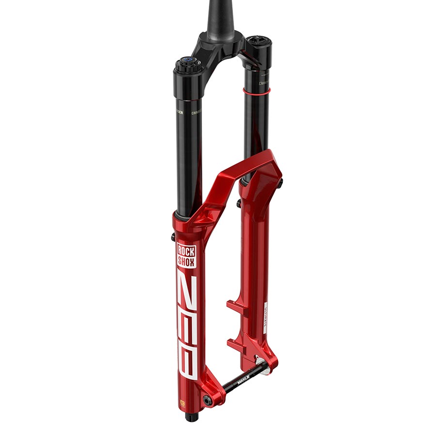 RockShox, ZEB Ultimate A3, Suspension Fork, 29'', DebonAir+ W/ButterCups, 180mm, 1-1/8''-1.5'', 15x110mm TA, Rake: 44mm, Red