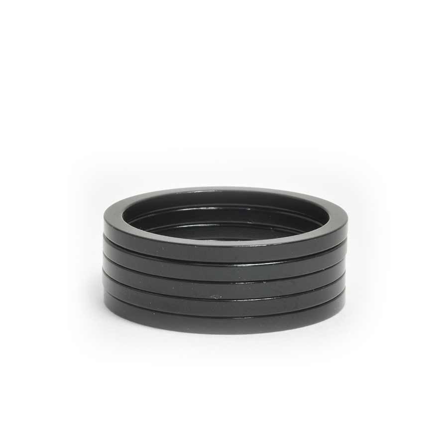 Wheels Manufacturing Aluminum Spacer — Black