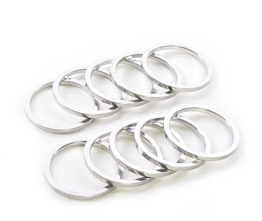 Wheels Manufacturing Aluminum Spacer — Silver