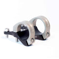 Renthal, Integra 35, Stem, Clamp: 35mm, L: 45mm, Direct Mount, 0°, Black/Gold