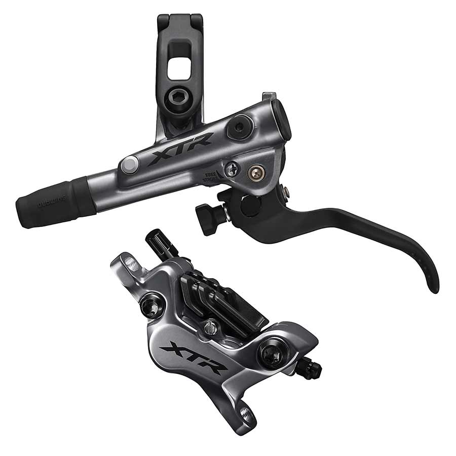 Shimano, XTR  BL/BR-M9120, MTB Hydraulic Disc Brake, Front, Post mount, Disc: Not included, 385g, Black, Kit