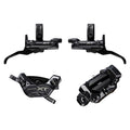 Shimano, XT BL-M8200 / BR-M8220 Kit, MTB Hydraulic Disc Brake, Front and Rear, Post mount, Disc: Not included, Black, IBRM8220UPGKIT1