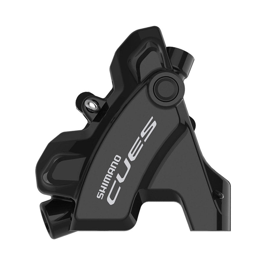 Shimano, CUES BR-U6030, MTB Hydraulic Disc Brake, Front, Flat mount, Disc: 160 or 180mm (not included), Black, EBRU6030F6RX