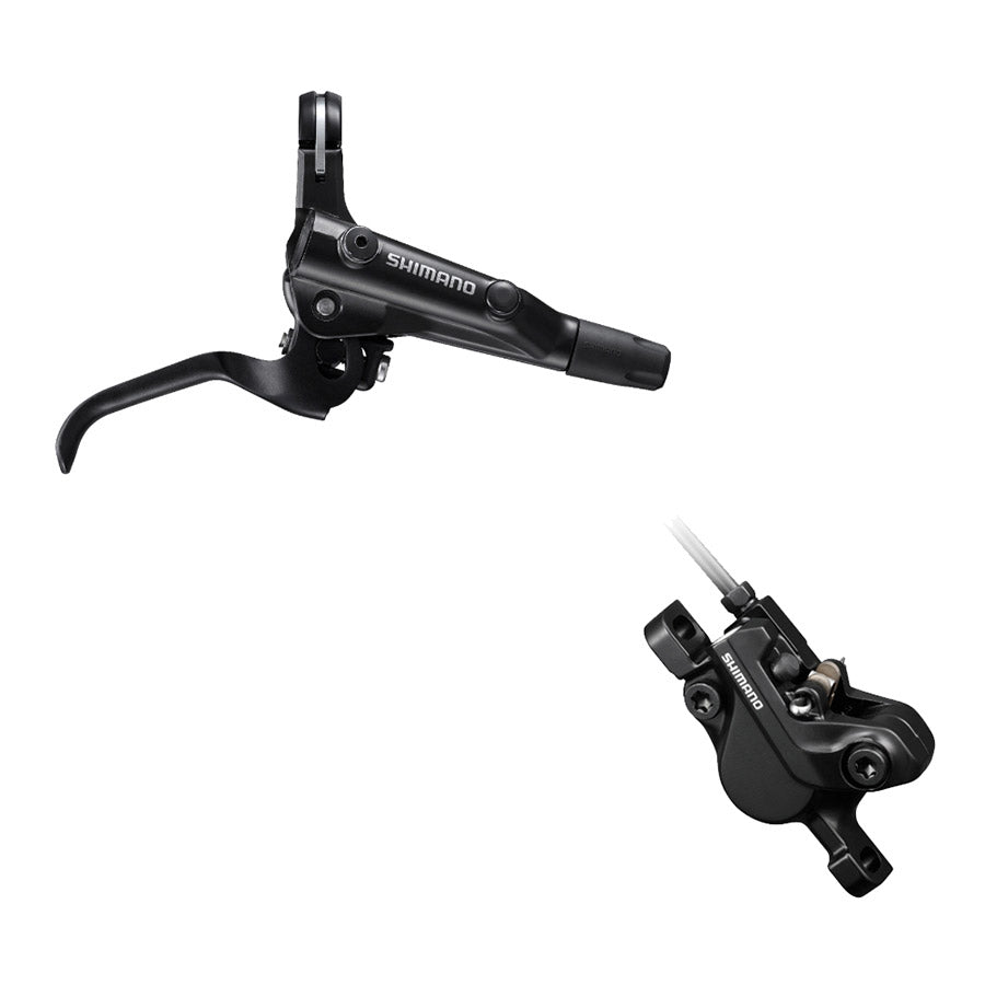 Shimano, Deore BL-MT501 / BR-MT500, MTB Hydraulic Disc Brake, Front, Post mount, Disc: 160 or 180mm (not included), Black, EMT5012JLFPRA100