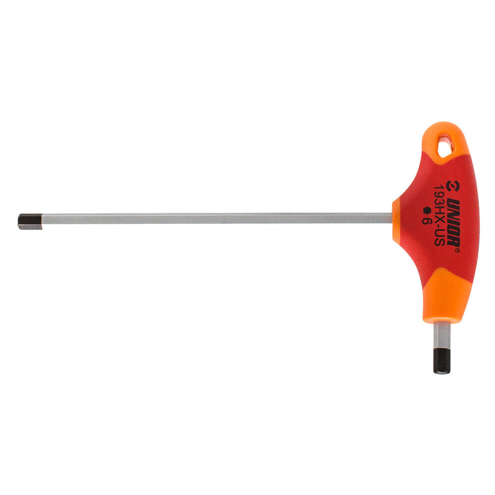unior-tools-hexagonal-head-screwdriver-with-t-handle-121345 — Red / 8
