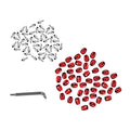 SRAM, Olive and Barb, Red, 50pcs