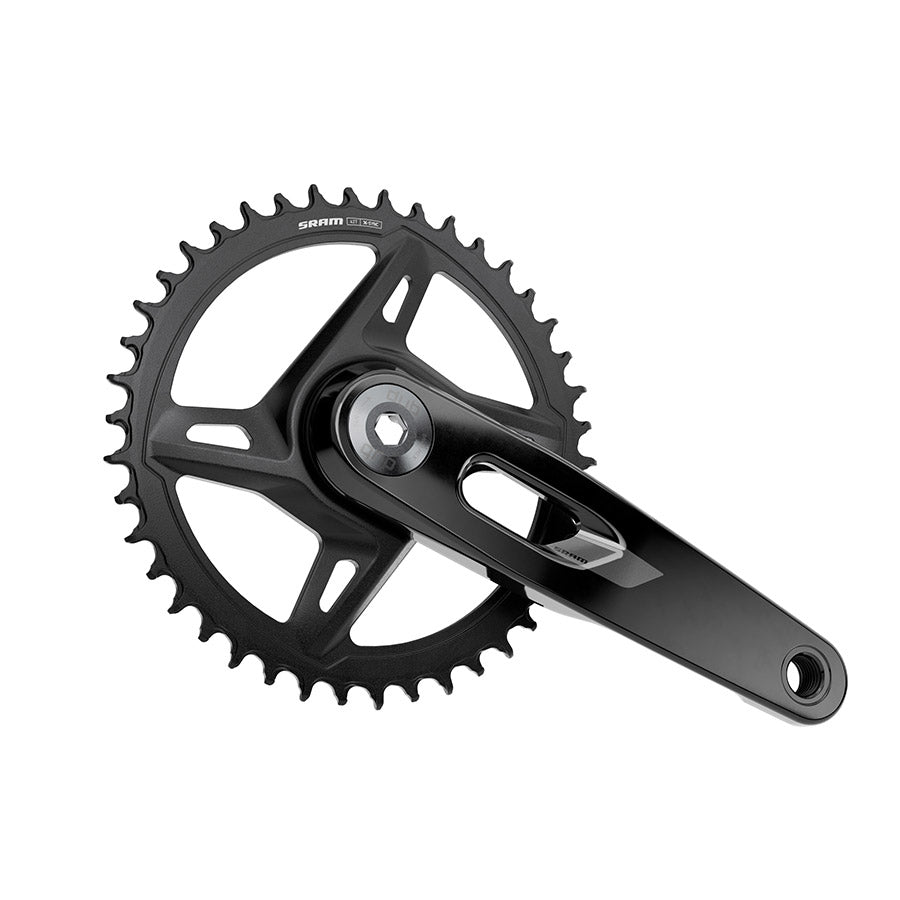 SRAM, Rival 1x XPLR E1, Crankset, Speed: 12/13, Spindle: 28.99mm, BCD: Direct Mount SRAM 8 Bolt, 42, DUB, 160mm, Black, Road