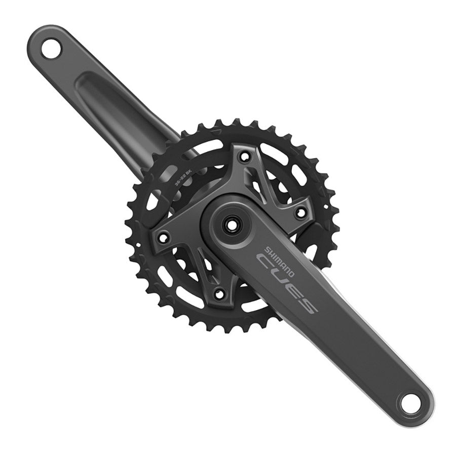 Shimano, CUES FC-U6000-2, Crankset, Speed: 9/10/11, Spindle: 24mm, BCD: 96, 22/36, Hollowtech II, 170mm, Black, Boost, EFCU60002CX62