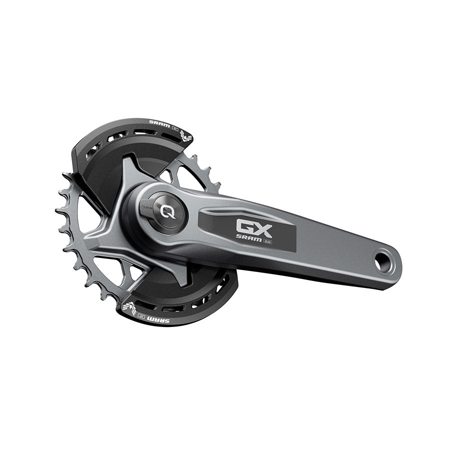 SRAM, GX Eagle Powermeter D1, Power Meter Crankset, Speed: 12, Spindle: 28.99mm, BCD: Direct Mount SRAM 8 Bolt, 32, DUB, 175mm, Grey, Boost