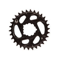 SRAM, X-Sync, 3mm offset, 30T, 12sp., BCD: Direct Mount, Single Chainring, Aluminum, Black