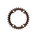 Shimano, 105 FC-R7000, Chainring, Teeth: 34, Speed: 11, BCD: 110, Bolts: 4, Inner, Aluminum, Black, Y1WV34000
