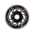 SRAM, Red AXS 2x, Chainring, Teeth: 33/46, Speed: 12, BCD: Direct Mount, Pair, Aluminum, Grey