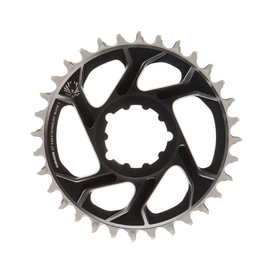 SRAM, Eagle, Chainring, Teeth: 30, Speed: 11/12, BCD: Direct Mount, Aluminum, Grey, 6mm