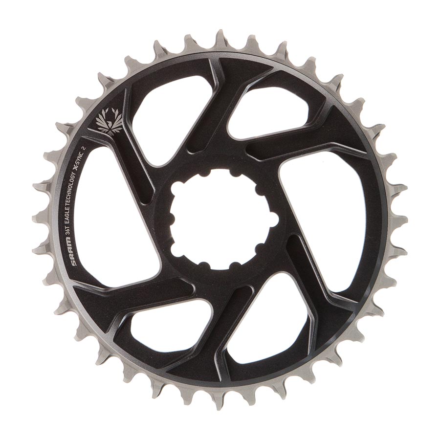 SRAM, Eagle, Chainring, Teeth: 30, Speed: 11/12, BCD: Direct Mount, Aluminum, Grey, 6mm