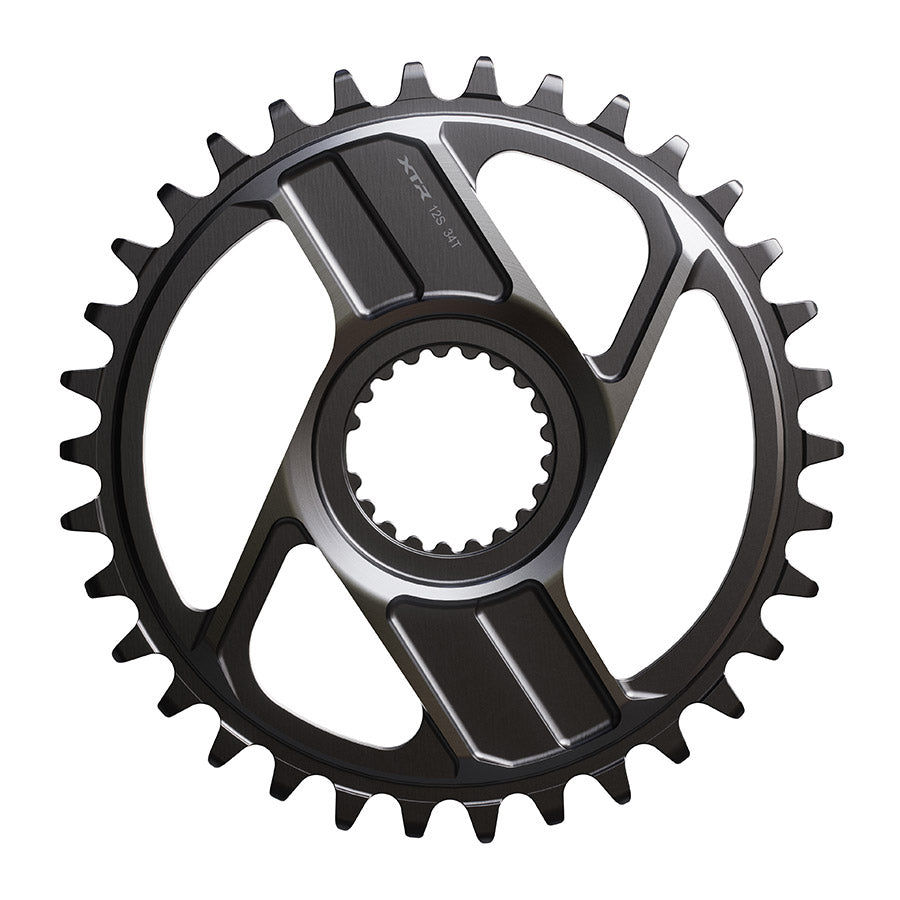 Shimano, XTR SM-CRM96, Chainring, Teeth: 30, Speed: 12, Front, Aluminum, Black, ISMCRM96AA0