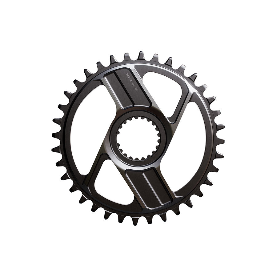 Shimano, XTR SM-CRM96, Chainring, Teeth: 30, Speed: 12, Front, Aluminum, Black, ISMCRM96AA0