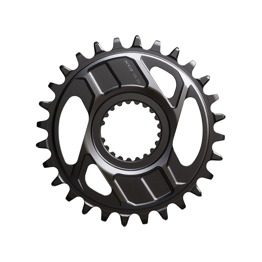Shimano, XTR SM-CRM96, Chainring, Teeth: 30, Speed: 12, Front, Aluminum, Black, ISMCRM96AA0