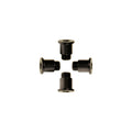 SRAM, Force D1, Chainring Hardware, Black, Kit