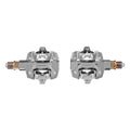 Look, X-Track Power Single, Pedals, Body: Aluminum, Spindle: Cr-Mo, 9/16'', Silver, Pair