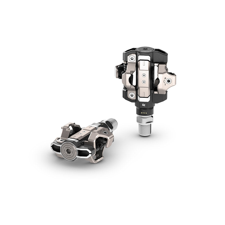 Garmin, Rally XC-210, Pedals, Body: Carbon, Spindle: Stainless Steel, Black, Dual Sided