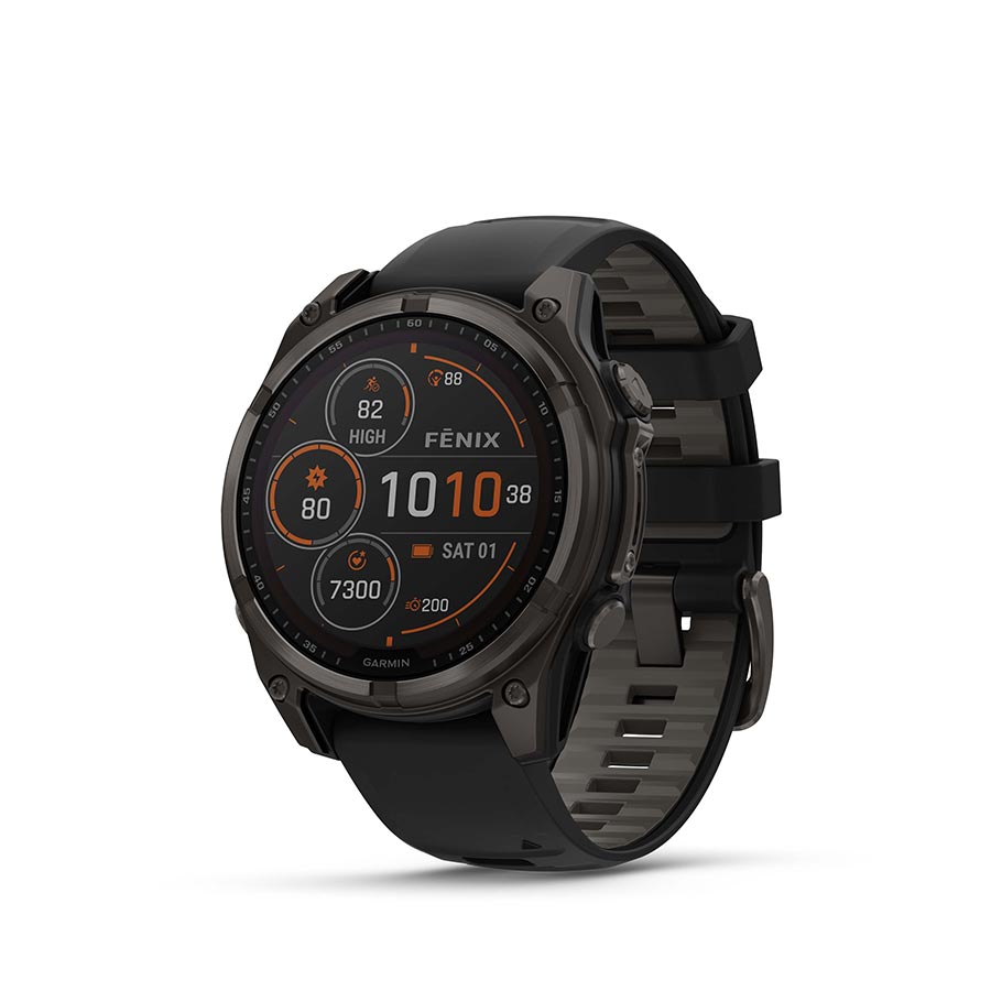 Garmin fenix 8 Solar Sapphire 47mm — Grey