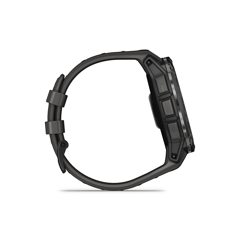 Garmin, Instinct 3 50mm AMOLED, Watch, Watch Color: Black, Wristband: Charcoal - Silicone