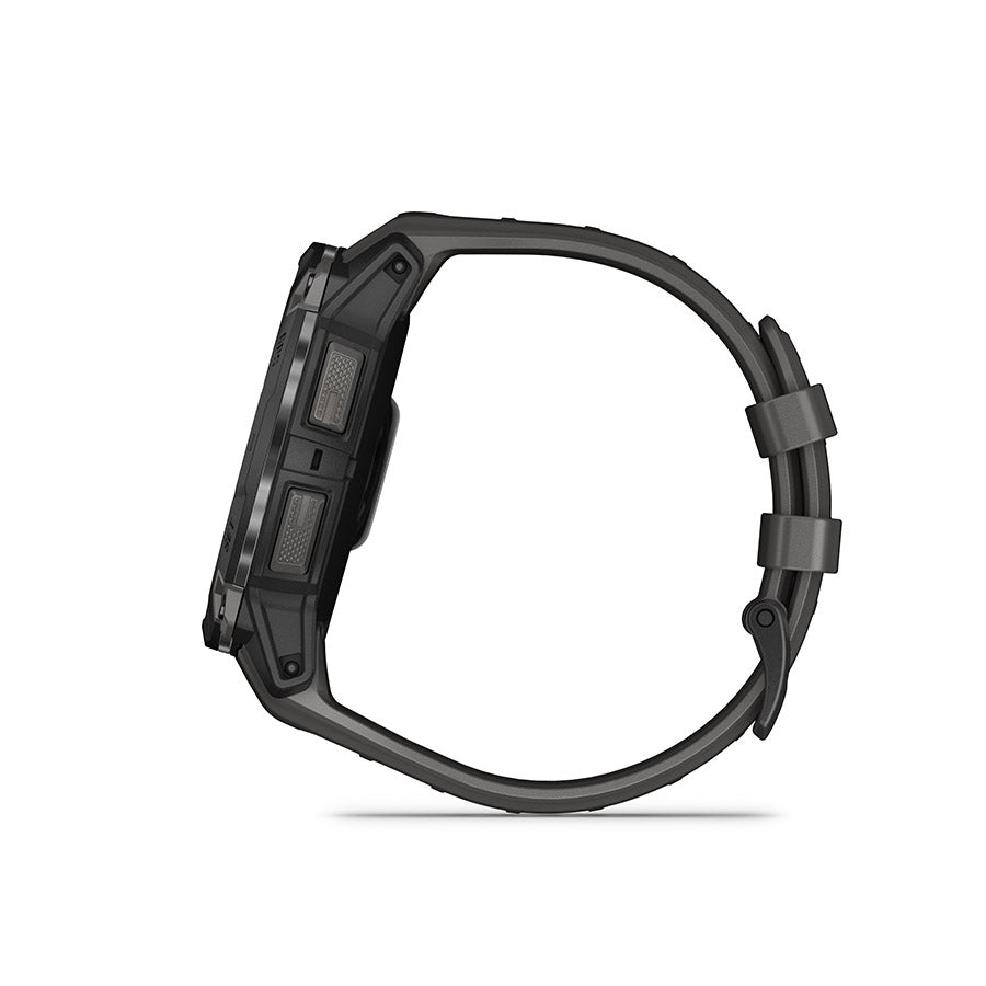 Garmin, Instinct 3 50mm AMOLED, Watch, Watch Color: Black, Wristband: Charcoal - Silicone