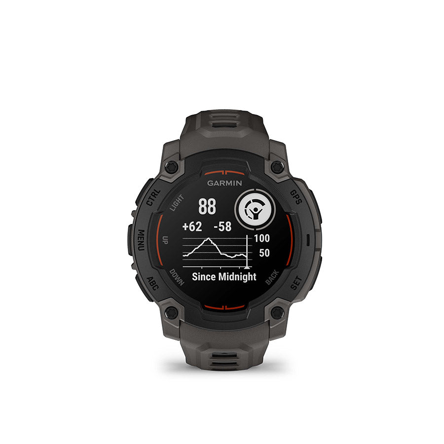 Garmin, Instinct E 45mm, Watch, Watch Color: Electric Lime, Wristband: Electric Lime - Silicone