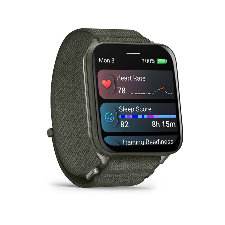 Garmin, Venu X1, Watch, Watch Color: Black, Wristband: Black - Nylon